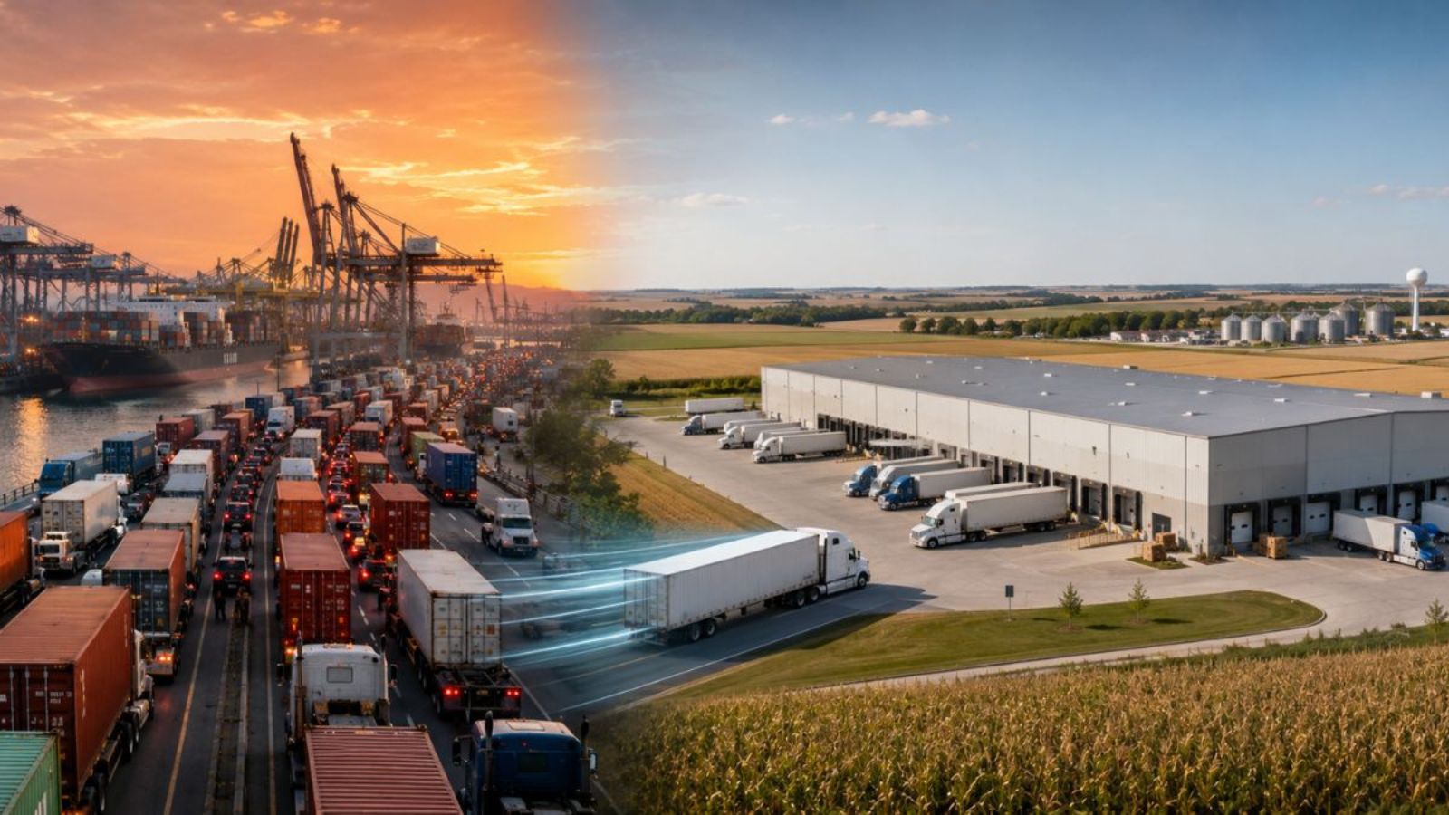 Why Shippers Lose Millions Waiting on LAX and Long Beach Instead of Staging in the Midwest